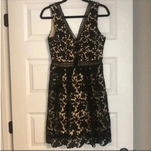 Black lace dress​​